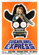 The Sugarland Express Movie Poster Print featuring vibrant colors and iconic imagery.