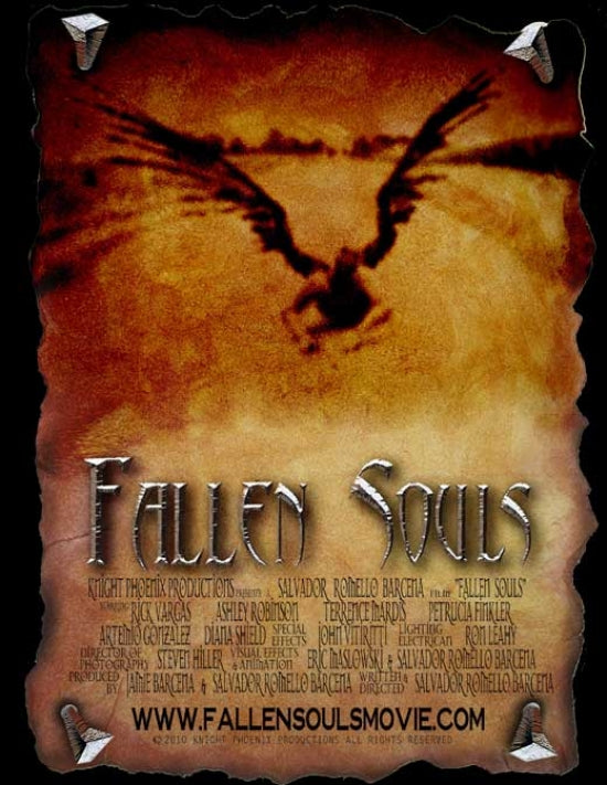 Fallen Souls Movie Poster - hauntingly beautiful artwork for home decor