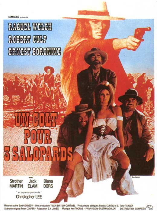 Hannie Caulder Movie Poster Print showcasing classic film art.
