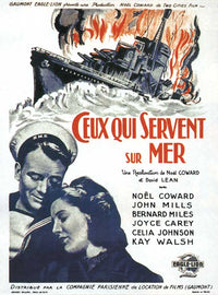 In Which We Serve Movie Poster Print on premium heavy stock paper.