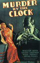 Murder by the Clock Movie Poster Print featuring vintage film noir design.