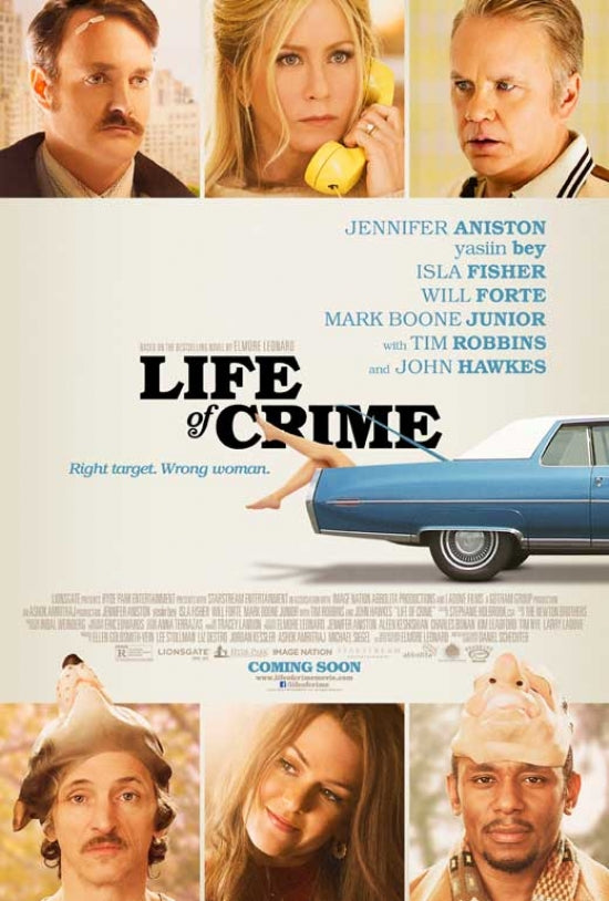 Life of Crime Movie Poster Print showcasing intense cinematic imagery.
