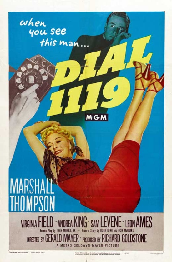 Dial 1119 Movie Poster Print featuring gripping cinematic imagery.