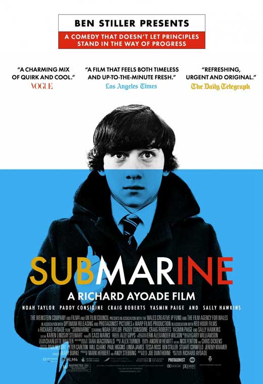 Submarine Movie Poster Print featuring a captivating underwater theme.
