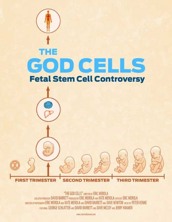 The God Cells Movie Poster Print showcasing cinematic art and design.