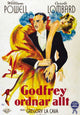 My Man Godfrey Movie Poster Print showcasing classic film art.