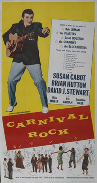 Carnival Rock Movie Poster Print featuring vibrant colors and dynamic imagery.
