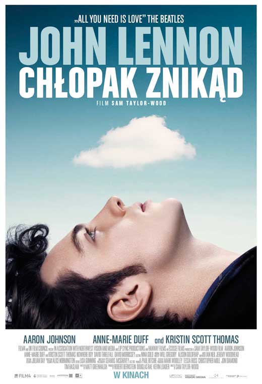 Nowhere Boy Movie Poster Print featuring vibrant design