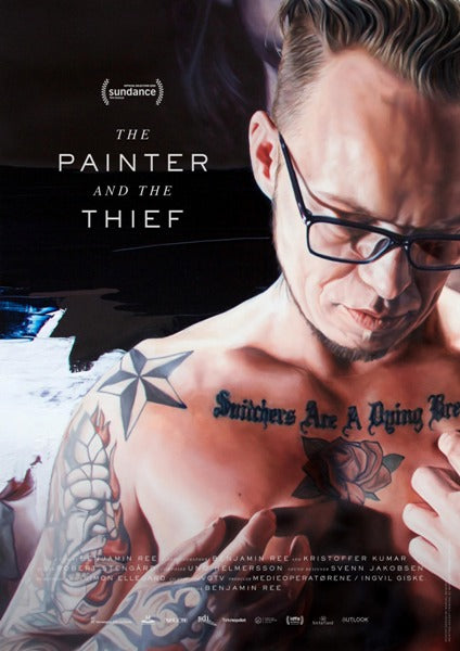 The Painter and the Thief Movie Poster Print showcasing artistic themes.