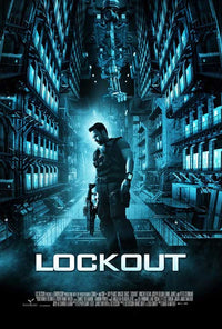 Lockout Movie Poster Print showcasing sci-fi action art.