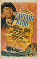 Captain Kidd Movie Poster Print showcasing classic adventure art.