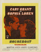 Houseboat Movie Poster Print showcasing classic cinematic charm.