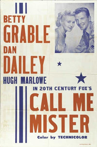 Call Me Mister Movie Poster Print on premium heavy stock paper.
