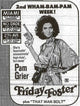 Friday Foster Movie Poster Print featuring iconic retro art