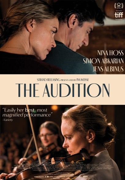 The Audition Movie Poster Print featuring vibrant colors and iconic film imagery.