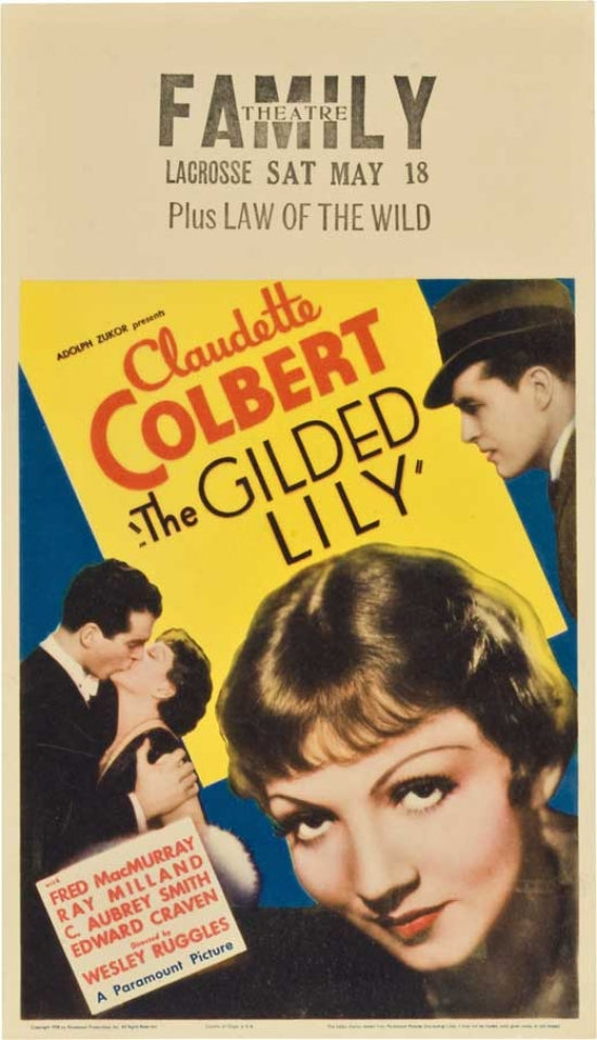 The Gilded Lily Movie Poster Print showcasing captivating imagery.