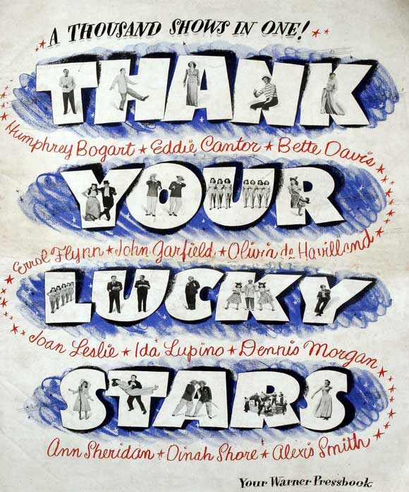 Thank Your Lucky Stars movie poster print, vibrant colors, perfect for home decor.