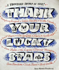 Thank Your Lucky Stars movie poster print, vibrant colors, perfect for home decor.