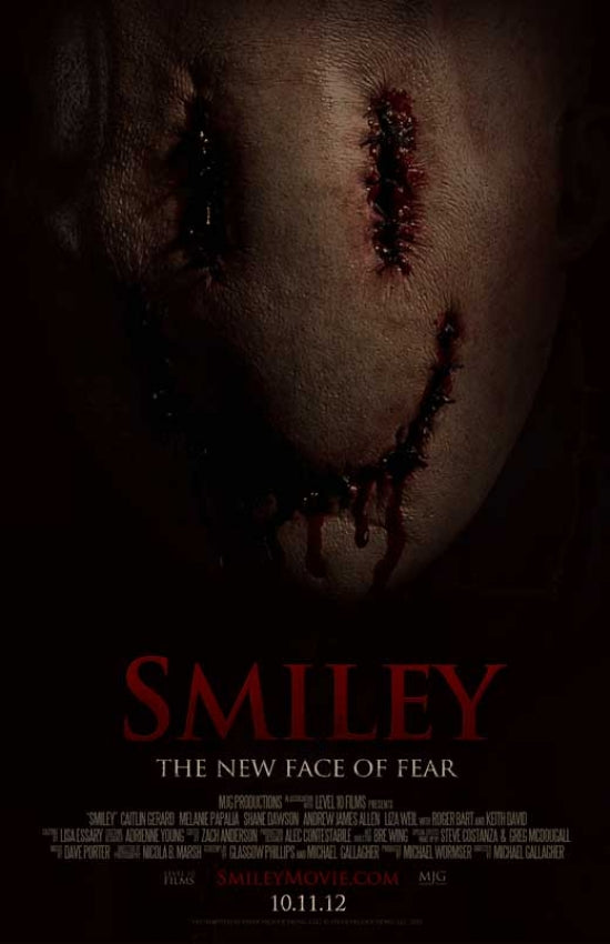 Smiley Movie Poster Print showcasing a vibrant, cheerful design.