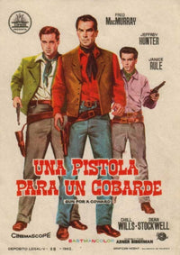 Gun for a Coward Movie Poster Print featuring classic cinema artwork.