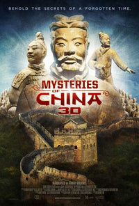 Mysteries of China Movie Poster Print featuring vibrant colors and captivating imagery.