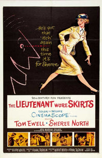 The Lieutenant Wore Skirts Movie Poster Print showcasing classic film art.