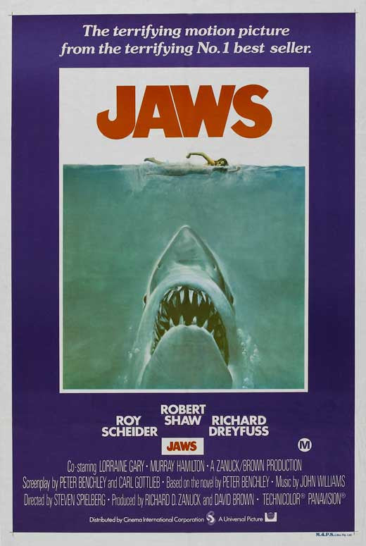 Jaws Movie Poster Print (27x40) | Posterazzi