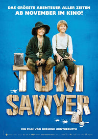Tom Sawyer Movie Poster Print showcasing classic adventure artwork.