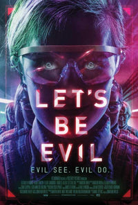 Let's Be Evil Movie Poster Print showcasing thrilling visuals.