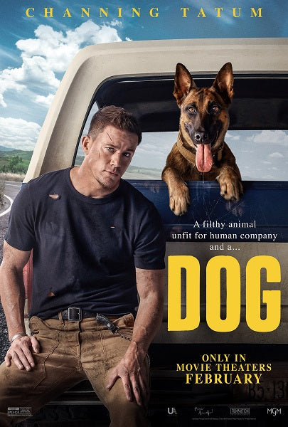 Dog Movie Poster Print showcasing a heartwarming canine adventure.