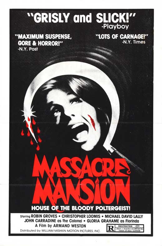 The Nesting Movie Poster Print showcasing classic horror art
