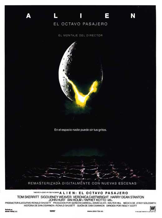 Alien Movie Poster Print 27x40 - Classic Sci-Fi Art