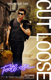 Footloose Movie Poster Print showcasing vibrant dance imagery.
