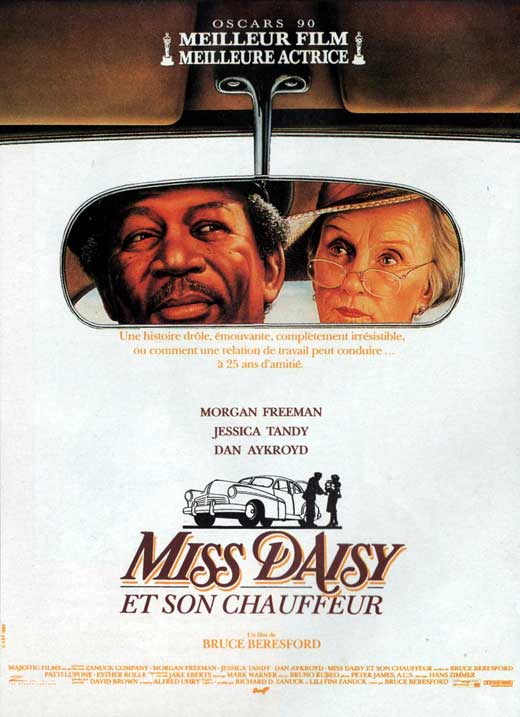 Driving Miss Daisy Movie Poster Print featuring iconic film scene.