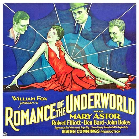 Romance of the Underworld Movie Poster Print showcasing dramatic film art.