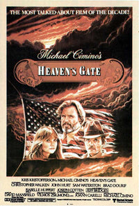Heaven's Gate Movie Poster Print showcasing ethereal imagery.