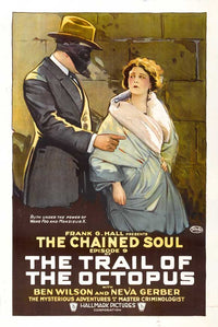 The Trail of the Octopus Movie Poster Print showcasing vibrant colors and design.