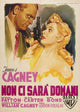 Kiss Tomorrow Goodbye movie poster print showcasing classic film noir imagery.