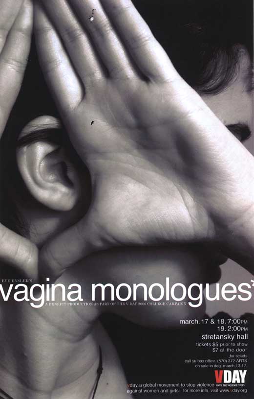 The Vagina Monologues Movie Poster Print featuring vibrant colors and impactful design.