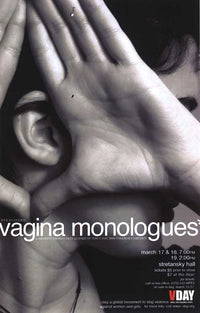 The Vagina Monologues Movie Poster Print featuring vibrant colors and impactful design.