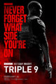 Triple 9 Movie Poster Print - Vibrant and high-quality art for movie enthusiasts.