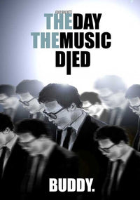 The Day the Music Died movie poster print showcasing iconic music history.