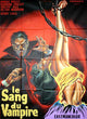 Blood of the Vampire Movie Poster Print showcasing classic horror imagery.