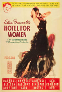 Hotel for Women Movie Poster Print showcasing vibrant colors and cinematic art.