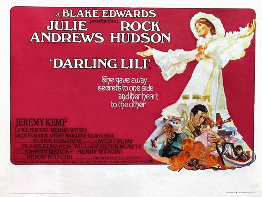 Darling Lili Movie Poster Print featuring classic film art.