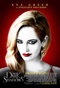 Dark Shadows Movie Poster Print showcasing iconic imagery from the series.
