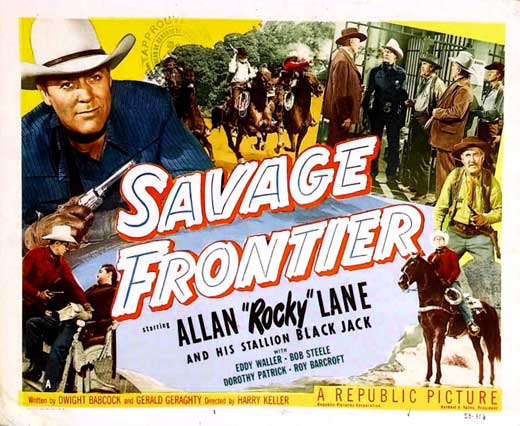 Savage Frontier Movie Poster Print showcasing adventure and excitement.