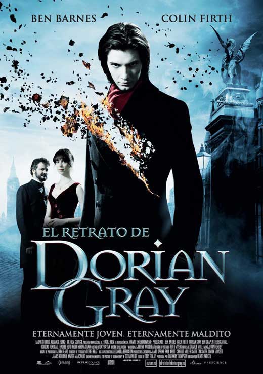 Dorian Gray Movie Poster Print showcasing classic film art.