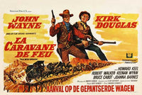 The War Wagon Movie Poster Print showcasing classic Western cinema.
