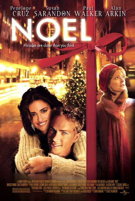 Noel Movie Poster featuring holiday themes, available in multiple sizes.